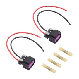 OCESTORE 2Pcs 88987983 Electric Wiring Harness Connector 13580874 for Trucks Escalade Malibu Avalanche Silverado Suburban Sierra Yukon Multi-Purpose Electric Fan Pigtail Connector