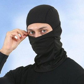 Summer UV Protection Cooling Mask-Style Neck Gaiter Cooling Neck - Black/ONE