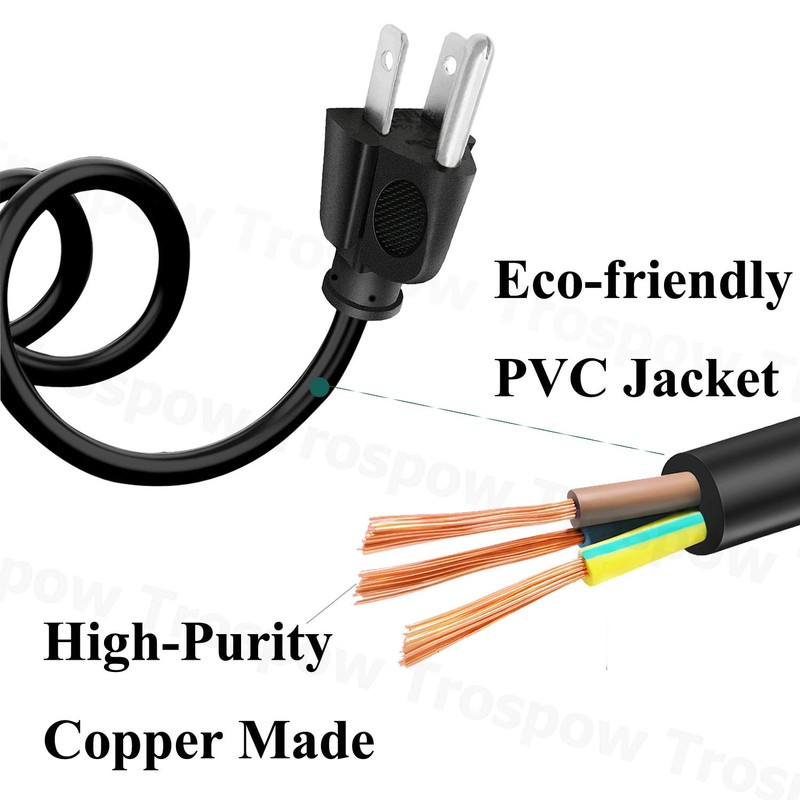 3 Prong Power Cord Replacement for Marshall MG50CFX MG Series
