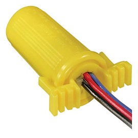 Blazing LV-9000 Snap Locking Waterproof Wire Connectors, Yellow, Pack of 24