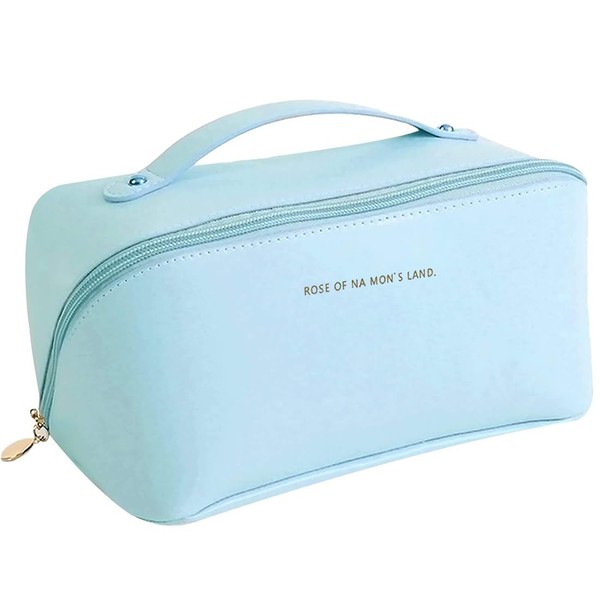 ZKSXOA 1 x Capacity Cosmetic Bag for Women, Portable Travel