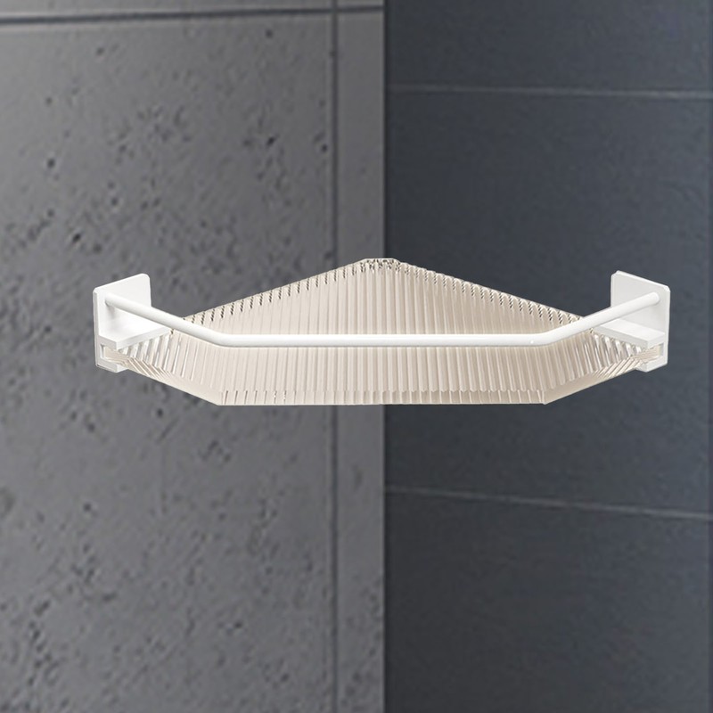 Corner Shower Caddy Bathroom Shower Organizer Acrylic Shower Shelf No