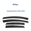 IG Window Visor for Hyundai Elantra 2021-2024, Rain Guard Tape-On