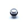 Arcity 5 Pcs 24mm Arcade Push Buttons Round Chrome Plated