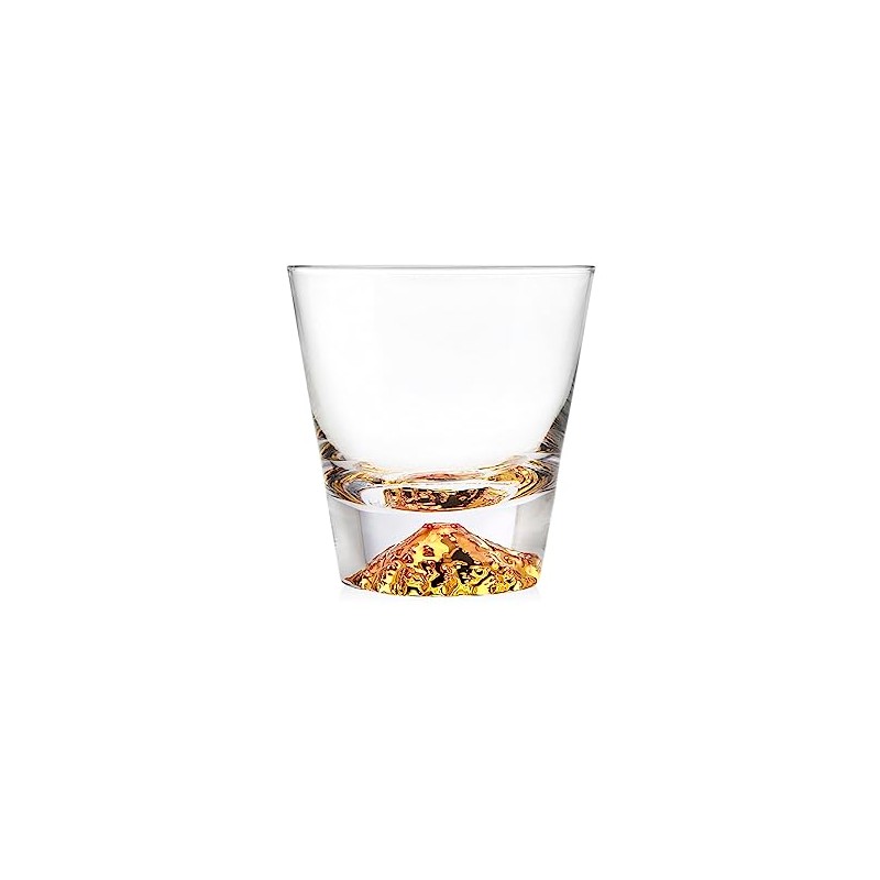 Godinger Double Ol Fashioned Glass - Gold Barware & Glassware