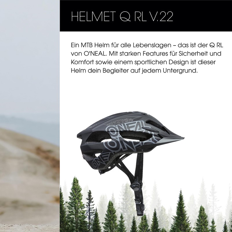 O'NEAL Mountain Bike Helmet Enduro All-Mountain Efficient Ventilation System Size