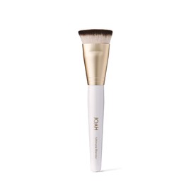 JOAH Ultimate Blender Beauty Brush, Wide Flat Tip, Gently Buffs, Seamlessly Blends, Ultra-Firm Dense 100 Percent Synthetic Bristles