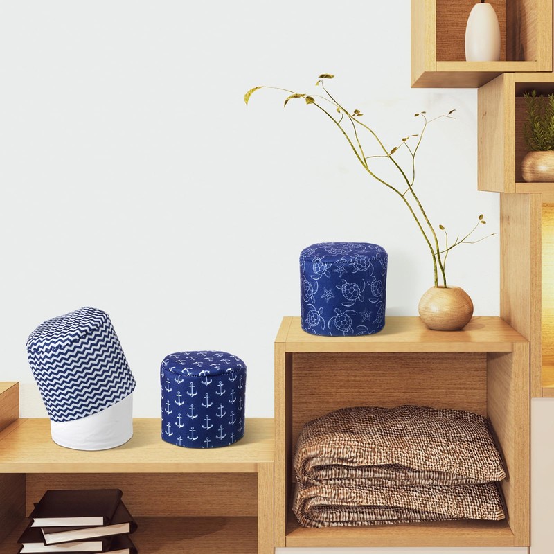 Hoolerry 6 Pcs Decorative Toilet Paper Roll Cover Fit regular