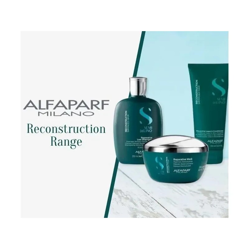 Shampoo Reconstrucción Semi Delino Alfaparf Cabello Dañado 1000 ML