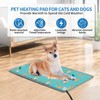 GOLOPET GOLOPET Cat Heating Pad,22x18 in Heated Cat Bed,Adjustable Thermostat+Constant