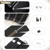 150 Pcs Zipper Repair Kit, Zipper Replacement Kit, 39 Pcs