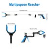 43 inch Extra Long Grabber Reacher Tool,Foldable Reacher Grabber Pickup