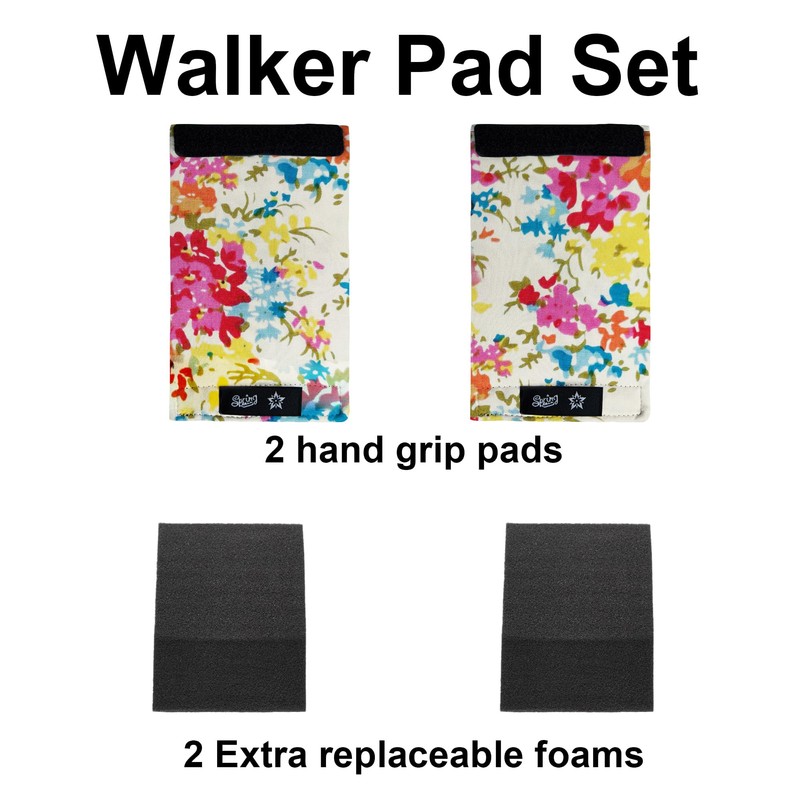 Universal Walker Hand Grip Padded Covers Non-Slip Cushion Foam for