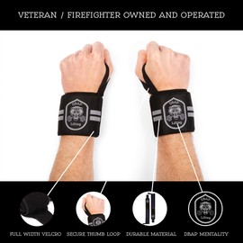 DBAP LIFTING Wrist Wraps (Artic Camo)