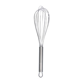 Restaurantware-German Standard 12.5 Inch French Whisk, 1 Dishwashable Kitchen Wire Whisk - Ergonomic Handle, Durable, Stainless Steel French Whip, For Blending, Stirring, Mixing Of Ingredients