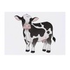 'Cute Dairy Cow' Temporary Tattoo - Water Resistant, Skin-Safe, Non-Toxic