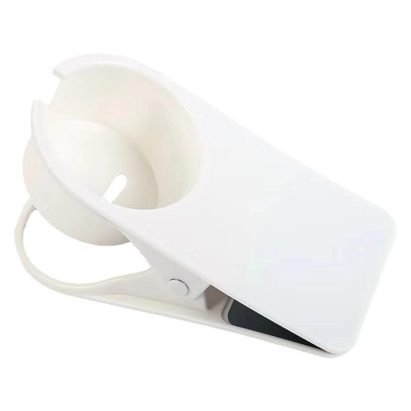 Itisyou Cup Holder Desk Drink Holder Strong Spring Loaded Clamp