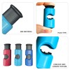 12 Multifunctional Bag Sealing Clips in Dark Blue, Light Blue