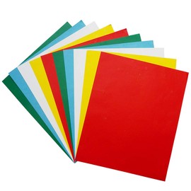 10 Sheets Cloth Painting Copy Carbon Paper Water Soluble Tracing Paper Single Side 28x23cm 5 Colors