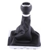 Akozon 6 Speed Car Gear Shift Knob, Shift Knob Gaiter