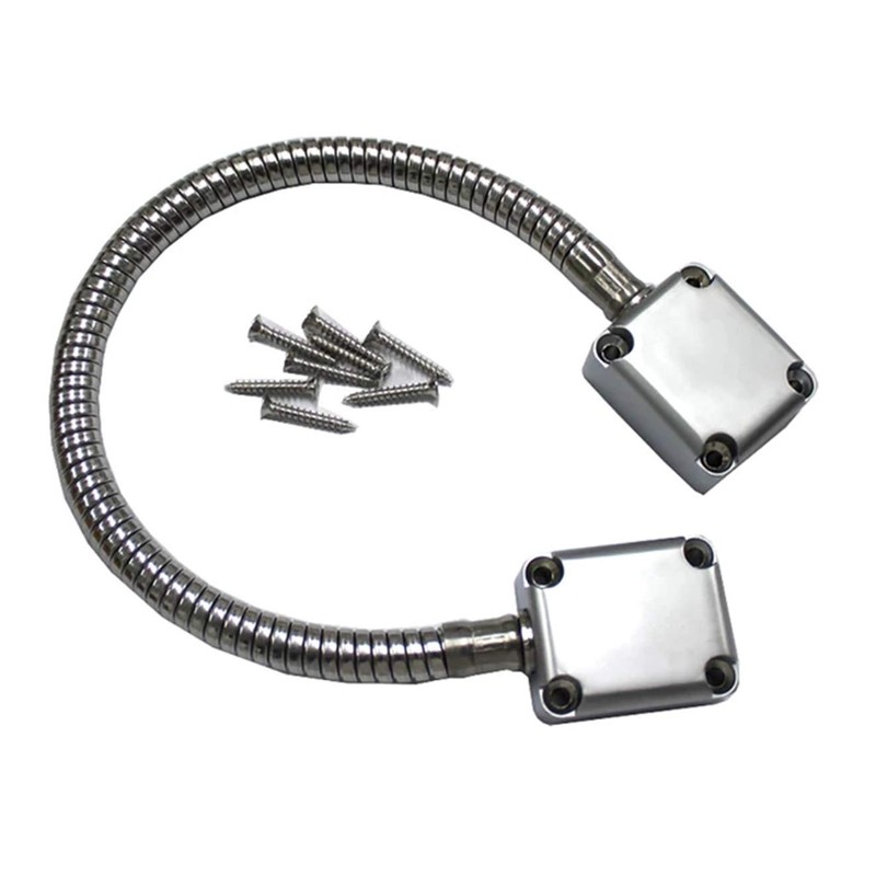 LBS 401 Flexible Stainless Steel Armored Door Cord Gate Loop with