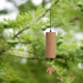 Meditation Chimes, Bamboo Wind Chimes, Wood Wind Chimes Chime for Sound Healing Meditation Relaxing Meditation,Wind Chimes Unique Decor Gift for Outdoor