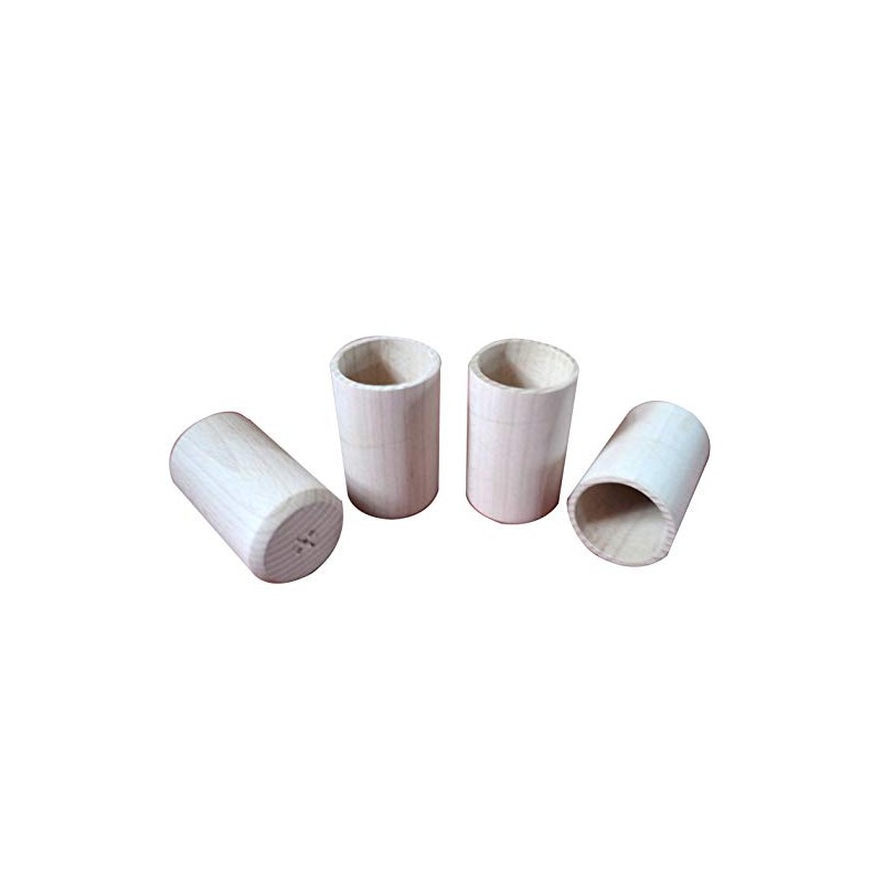 Wooden World 2 x Wooden Cup Round for Pencil Pencil