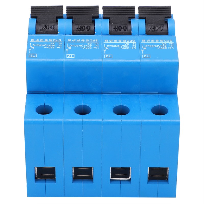 Voltage Surge Arrester Home Flame Retardant Protector SPD 4p LTSCB40KA