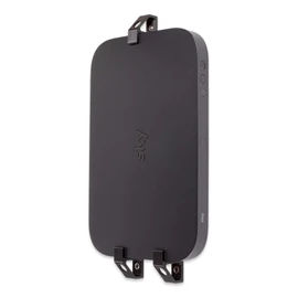 P3D-LAB Wall Mount for Sky Q Box, Q Box Wall Mount Bracket Vertical Black - 3 Years Warranty - Made in UK