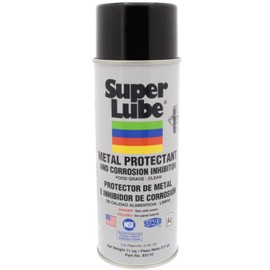 Super Lube Metal Protectant & Corrosion Inhibiter (Translucent Clear, 11oz Aerosol) | High Dielectric Constant | Loosens Rusted Parts