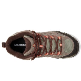 Merrell Women's Moab 3 Mid Wp Hiking Boot, Bungee Cord 1, 7 Wide