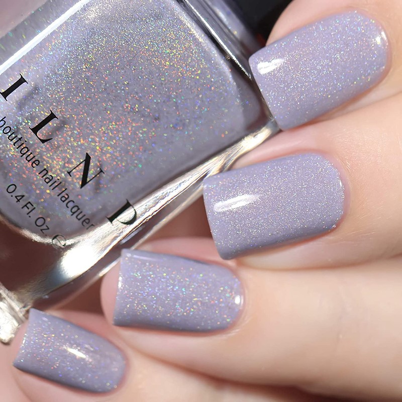 ILNP ASAP - Soft Lavender Blue Neutral Nail Polish, Subtle
