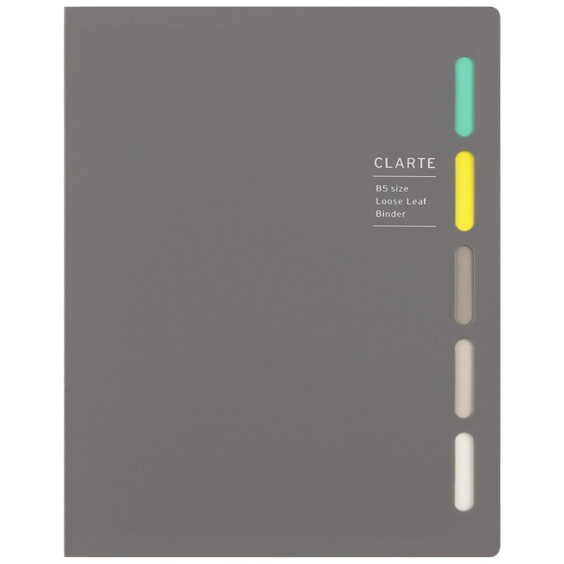 Maruman F311-11 Loose Leaf Binder B5 Clarte 26 Hole Gray