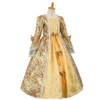 Plus Size Girls Historical Victorian Dress Kids Brithday Prom Ball