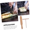HAKIDZEL Handmade Bamboo Dragonfly Wooden Rake Pancake Crepe Spreader Spatula