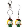 Street Fighter X Sanrio Mobile Key Chain Cammy