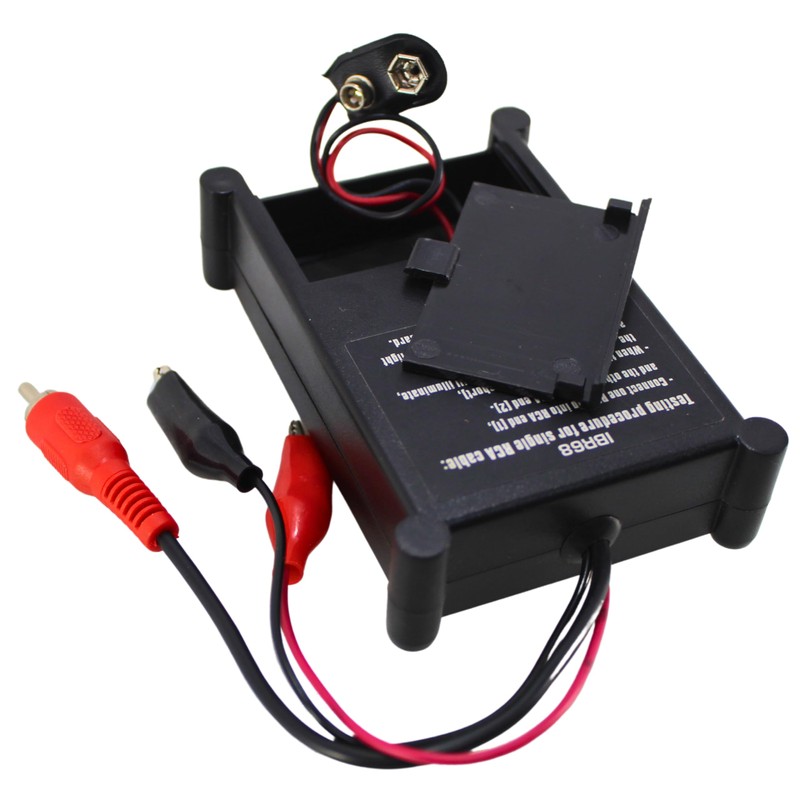 Install Bay RCA AIO 9V Cable Wire Tester Tone Generator