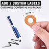 Mikolo Squat Rack Magnetic Position Markers - Power Cage Attachment,