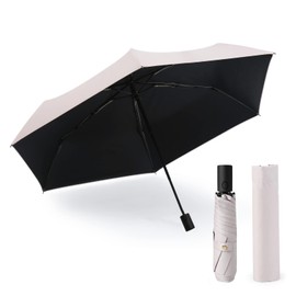 Parasol, 6.9 oz (198 g), Ultra Lightweight, Folding Umbrella, 2024 Industry's First, Safe Automatic Opening/Closing, UV Reduction, 100% UV Rate, Full Light Blocking, Women's, Men's, Folding Umbrella,