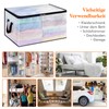 Lifewit Pack of 2 Transparent Plastic Storage Bags, 60 L