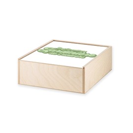 Fabulous Wooden Box - Certified Best Gardenier of the Universe Garden Passion Vegetable Vegetable Garden (11 x 11 x 3.5cm)