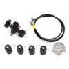 ZHFEISY 250Bar Hydraulic Accumulator Nitrogen Charging Fill Gas Valve Pressure