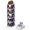 NewHome Small 6 Tier Narrow Vertical Shoe Rack Organizer for