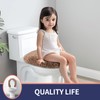 Baahrnom Luxury Soft Microfiber Toilet Lid Cover Machine Washable Solid