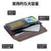 FORRICA Women's Slim Long Wallet, Minimalist, Elegant, Soft, Leather, Pousy