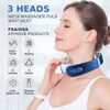 Auxoliev Neck Massager with Heat, 9 Modes and 50 Intensity,