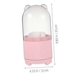 Angoily Rotating Makeup Holder Large Capacity Desk Organizer with Versatile Compartments for Makeup Brushes Pens and Office Supplies Chic and Functional Storage for Vanity and Office