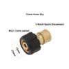 Create idea 1x Pressure Washer Adapter Replacement Brass M22 Male