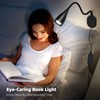 Wall-Mounted LED Bedside Reading Light with USB Charging Port, 10-Level