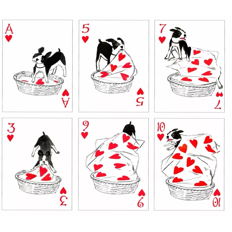 artiphany Pack of Dogs v2 Playing Cards Poker Size Deck